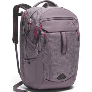 North Face Women’s Surge Backpack - Purple/Gray